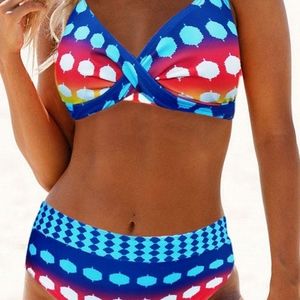 Jollyfull high waisted bikini